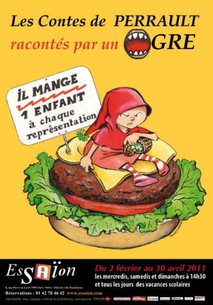 Affiche de théâtre  jeunesse