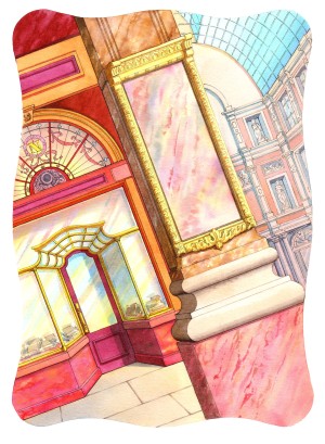 Couvercle de boîte métallique,  chocolats NEUHAUS, Belgique